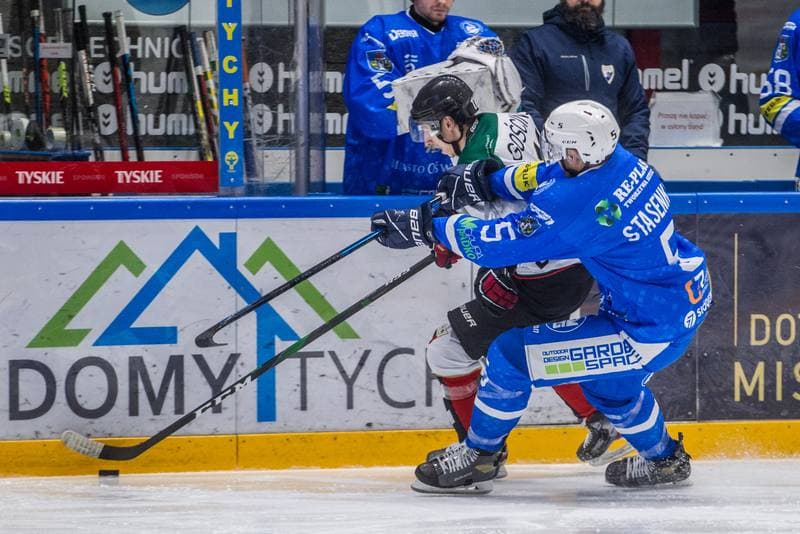 Ice Hockey. Polska Hokej Liga. GKS Tychy - Re-Plast Unia Oswiecim. 03.12.2021
