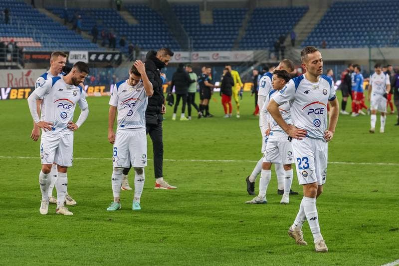 Football. PKO BP Ekstraklasa. Piast Gliwice - Stal Mielec. 18.12.2023