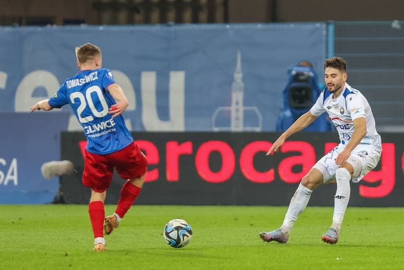 Football. PKO BP Ekstraklasa. Piast Gliwice - Stal Mielec. 18.12.2023