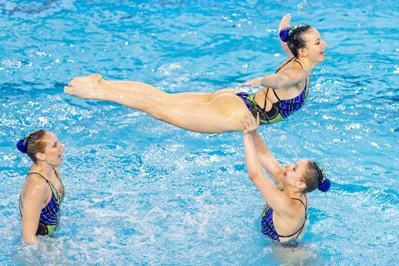 Artistic Swimming. European Games. Team Acrobatic Routine. 24.06.2023