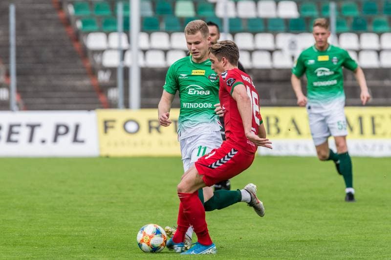 Football. Fortuna I Liga. Zaglebie Sosnowiec - Radomiak Radom. 17.06.2020