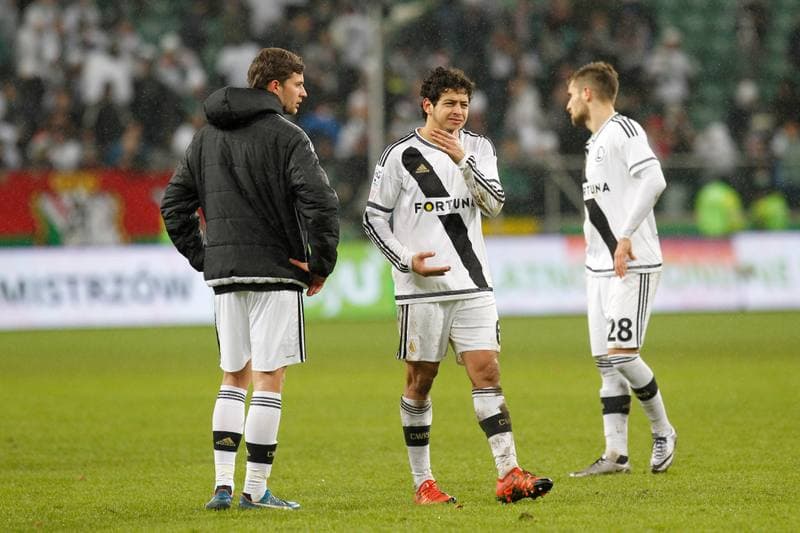 Football. PKO BP Ekstraklasa. Legia Warsaw - Piast Gliwice. 13.12.2015