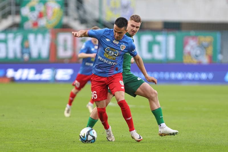 Football. PKO BP Ekstraklasa. Piast Gliwice - Slask Wroclaw. 30.03.2024