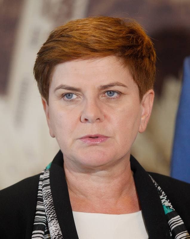 Beata Szydlo. Meeting with the Management of NSZZ Solidarnosc Slasko - Dabrowska. 20.07.2015