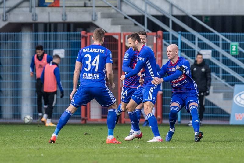 Football. PKO BP Ekstraklasa. Piast Gliwice - Stal Mielec. 07.03.2021