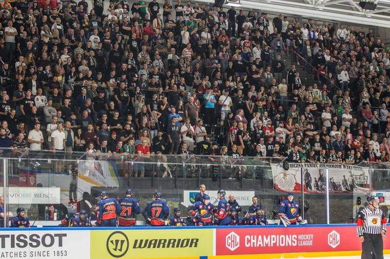 Ice Hockey. Champions Hockey League. GKS Tychy - Djurgarden Stockholm. 30.08.2019