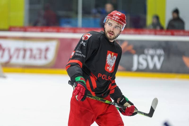 Ice Hockey. Poland national team. Training. 10.12.2023
