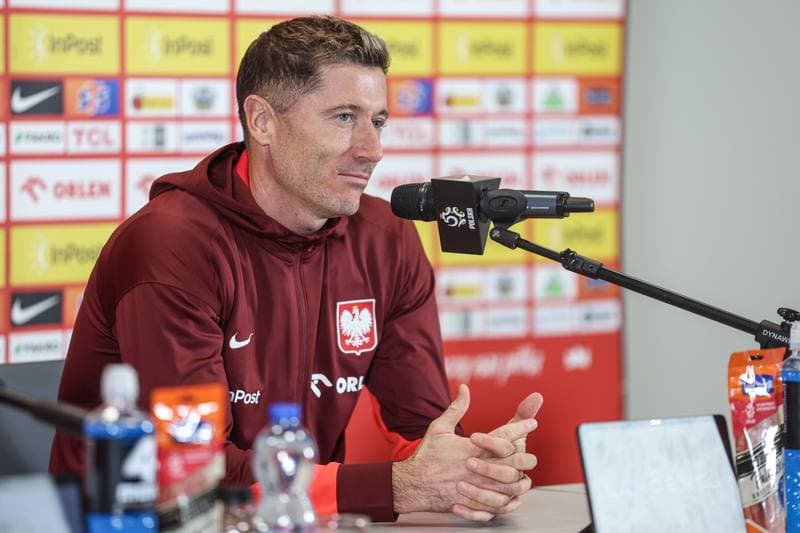 Football. Poland national team. Press Conference. 06.10.2025