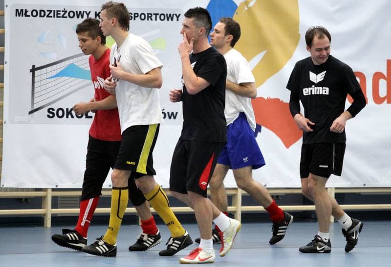 Football. Ruch Radzionkow. Training. 05.01.2011