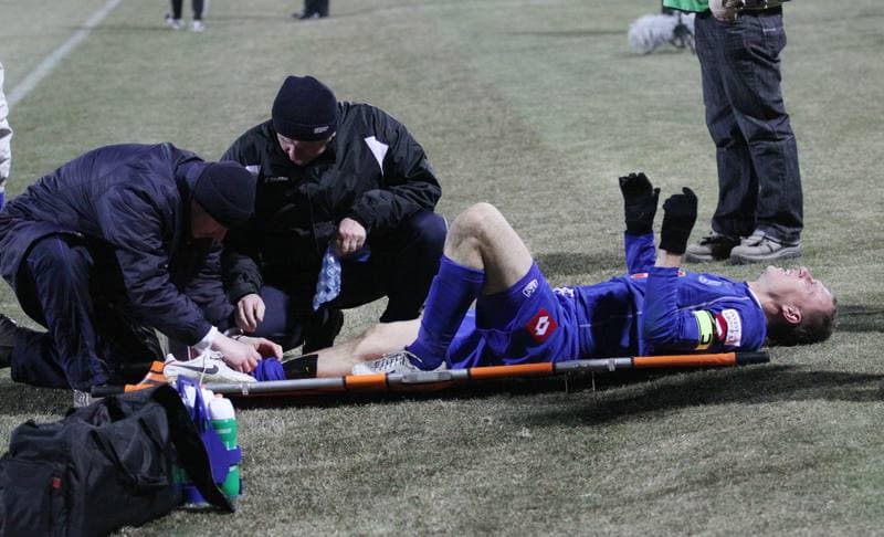 Football. Puchar Polski. Ruch Chorzow - Legia Warsaw. 01.03.2011