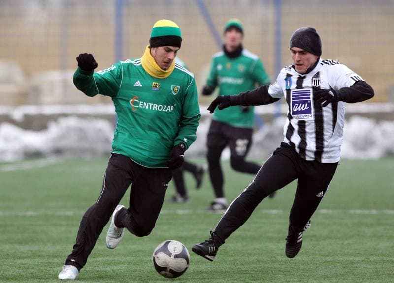Football. I liga. GKS Katowice - Sandecja Nowy Sacz. 23.10.2010