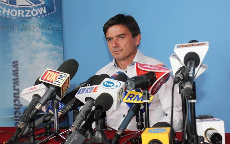 Football. Poland national team. Press Conference. 10.07.2012