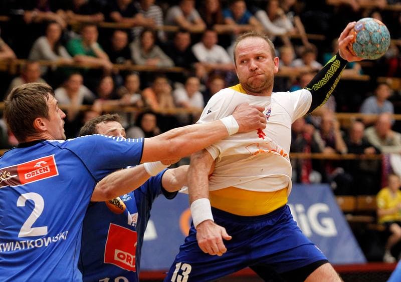 Handball. PGNiG Superliga. Gornik Zabrze - Wisla Plock. 01.02.2014