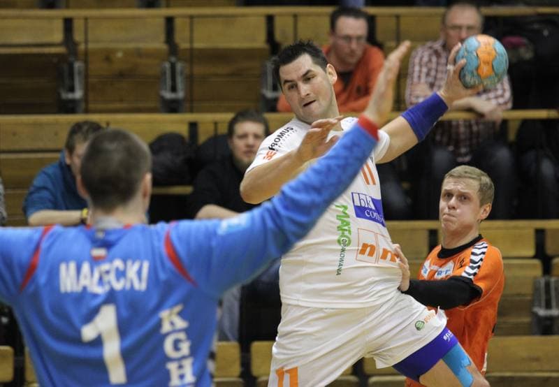 Handball. PGNiG Superliga. NMC Powen Zabrze - Zaglebie Lubin. 23.03.2013