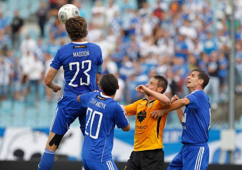 Football. I Liga. Wisla Plock - GKS Katowice. 29.08.2014