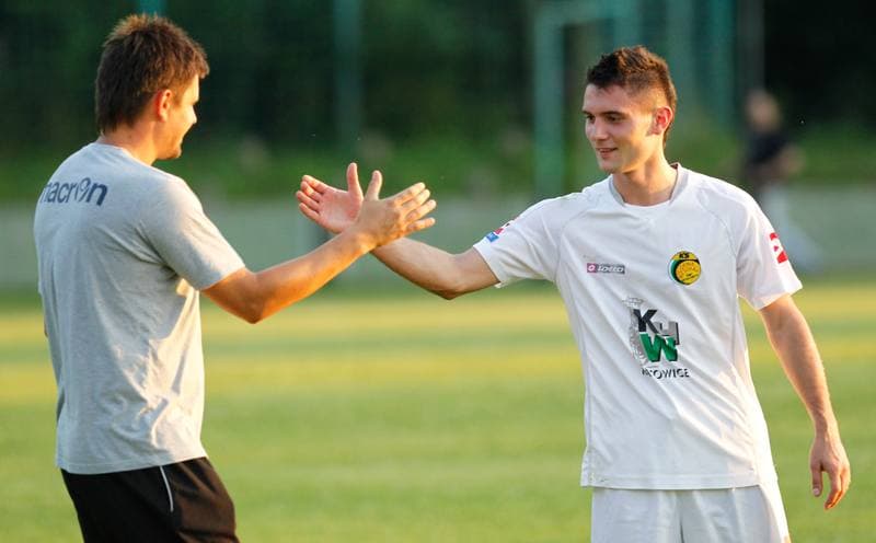 Football. Friendly Match. Gornik Wesola - GKS Katowice. 19.07.2014
