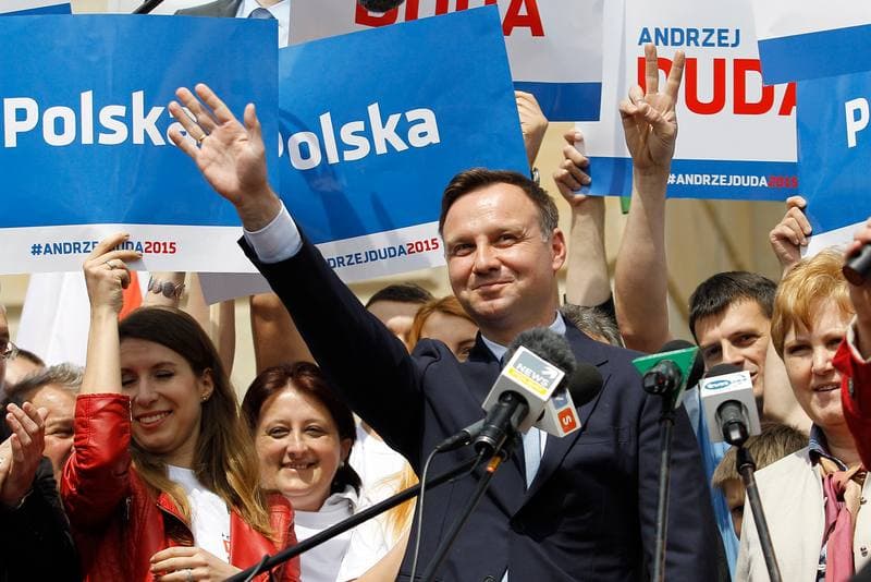 Andrzej Duda. Press Conference. 15.05.2015