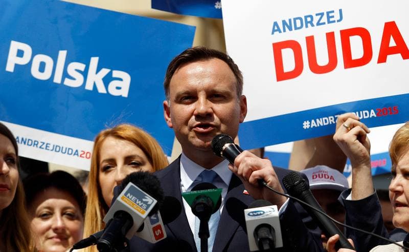 Andrzej Duda. Press Conference. 15.05.2015