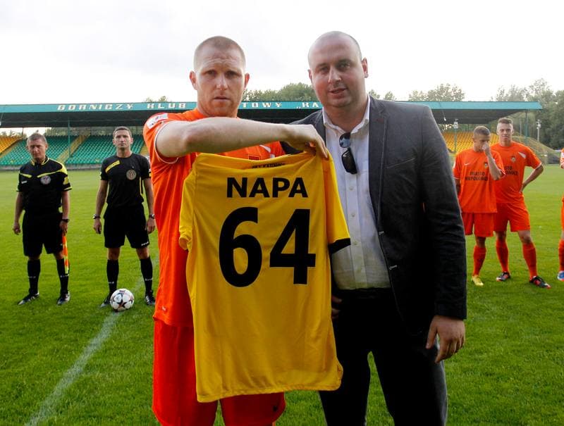 Football. Friendly Match. GKS Katowice - Puszcza Niepolomice. 26.07.2014