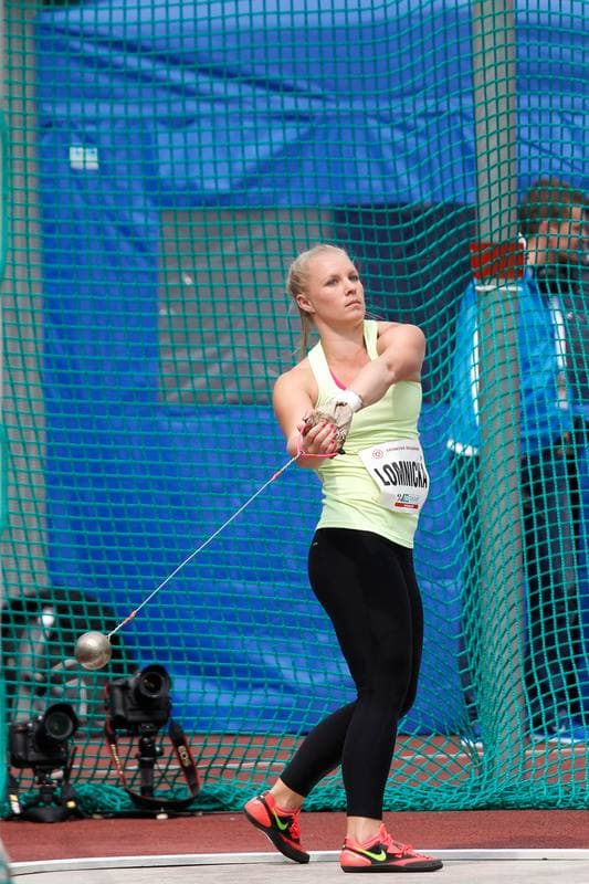 Athletics. Ostrava Golden Spike. Hammer Throw. 19.05.2016