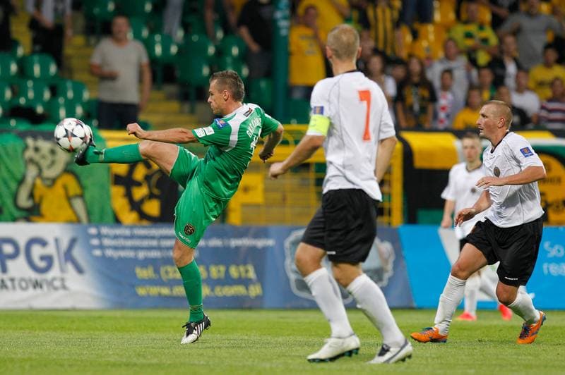 Football. Polish Cup. GKS Katowice - Chrobry Glogow. 13.08.2014