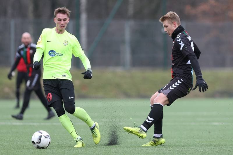 Football. Sparing. GKS Tychy - SFC Opava. 02.02.2018