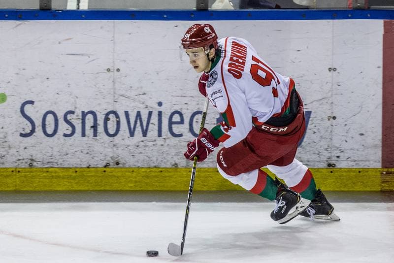 Ice Hockey. Polska Hokej Liga. Zaglebie Sosnowiec - Lotos PKH Gdansk. 22.09.2019