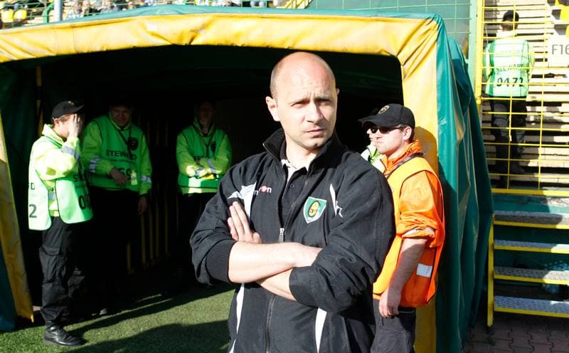 Football. I Liga. GKS Katowice - Zaglebie Lubin. 25.04.2015