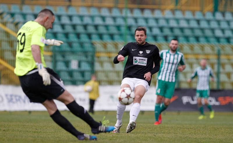 Football. I Liga. Rozwoj Katowice - Olimpia Grudziadz. 21.11.2015