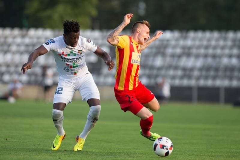 Football. Polish Cup. Zaglebie Sosnowiec - Korona Kielce. 10.08.2017