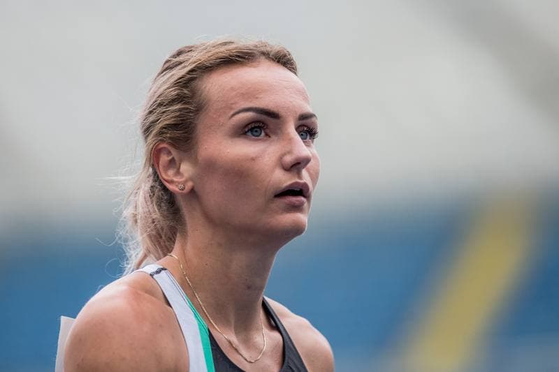 Athletics. Meeting. Katarzyna Furmanek. 20.06.2020