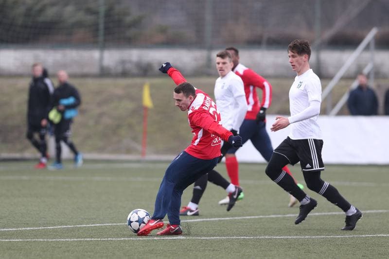 Football. Sparing. MFK Karvina - Rakow Czestochowa. 26.01.2018