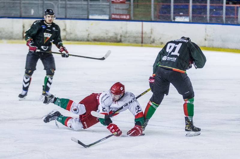 Ice Hockey. Polska Hokej Liga. Zaglebie Sosnowiec - GKS Tychy. 15.11.2020