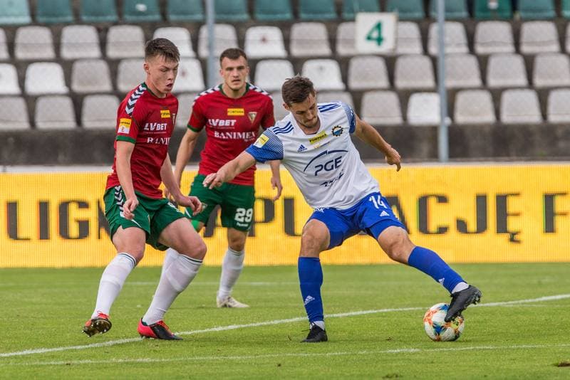 Football. Fortuna I Liga. Zaglebie Sosnowiec - Stal Mielec. 17.07.2020