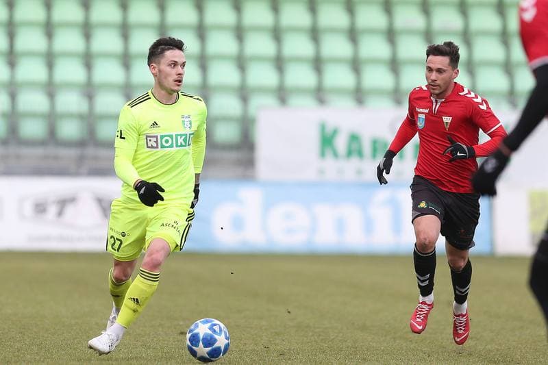 Football. Sparing. MFK Karvina - GKS Tychy. 01.02.2019
