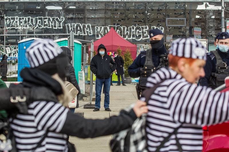 Events. March of Free People. Katowice. 06.03.2021