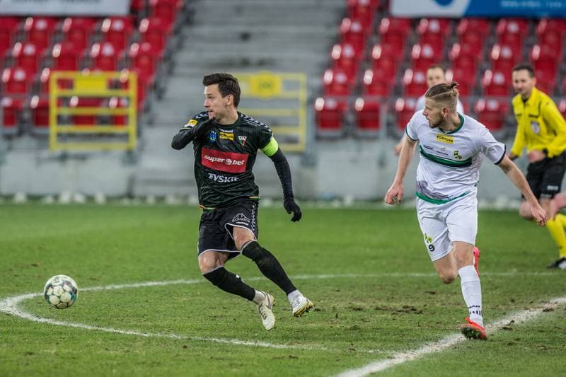Football. Fortuna I Liga. GKS Tychy - GKS Belchatow. 20.03.2021