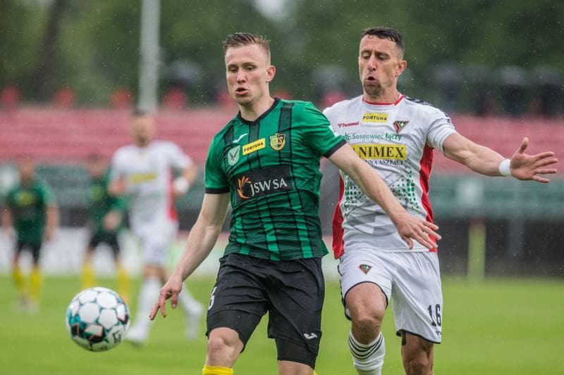 Football. Fortuna I Liga. Zaglebie Sosnowiec - GKS 1962 Jastrzebie. 22.05.2021