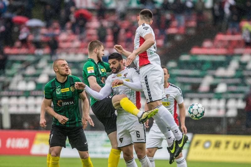 Football. Fortuna I Liga. Zaglebie Sosnowiec - GKS 1962 Jastrzebie. 22.05.2021