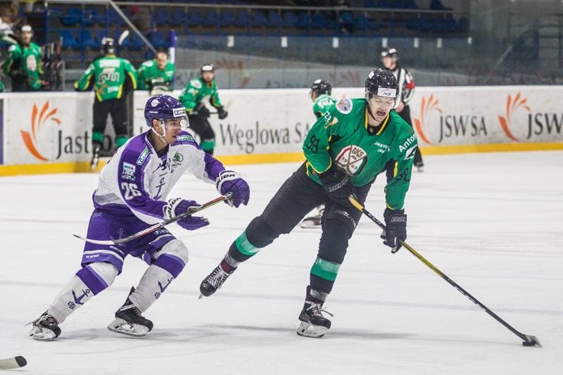 Ice Hockey. Visegrad Cup. JKH GKS Jastrzebie - Ujpesti TE. 15.10.2019