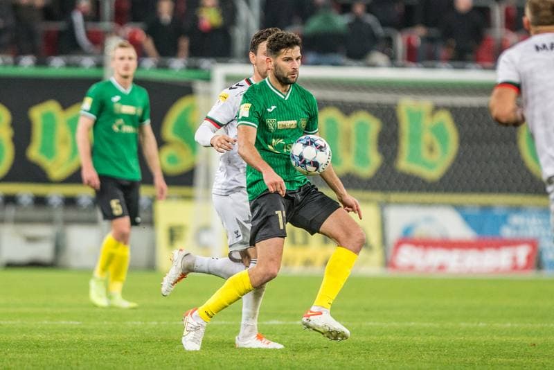 Football. Fortuna I Liga. GKS Tychy - GKS 1962 Jastrzebie. 06.11.2021