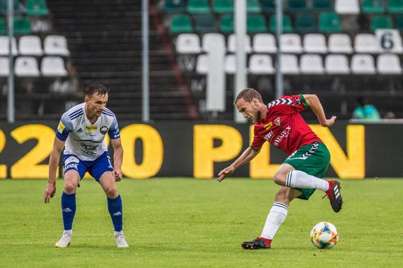 Football. Fortuna I Liga. Zaglebie Sosnowiec - Stal Mielec. 17.07.2020