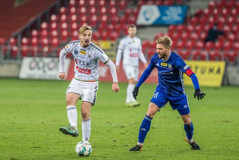 Football. Fortuna I Liga. GKS Tychy - Miedz Legnica. 21.11.2020