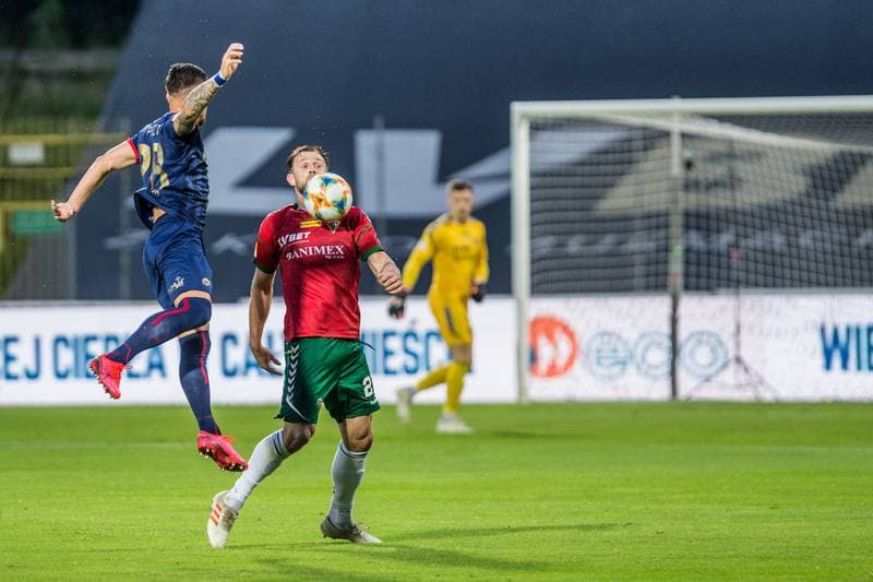 Football. Fortuna I Liga. Zaglebie Sosnowiec - Odra Opole. 26.06.2020