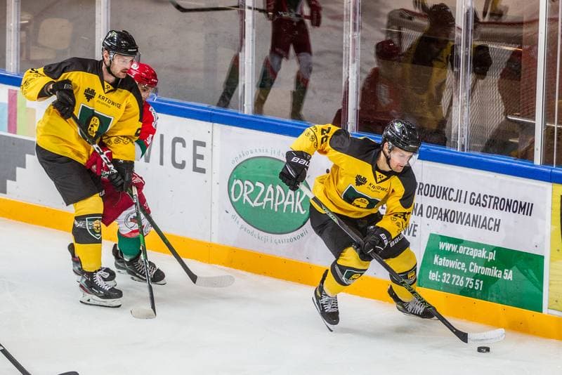 Ice Hockey. Polska Hokej Liga. GKS Katowice - Zaglebie Sosnowiec. 28.10.2020