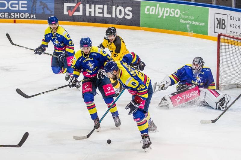 Ice Hockey. Polska Hokej Liga. GKS Katowice - Tauron Podhale Nowy Targ. 10.11.2020