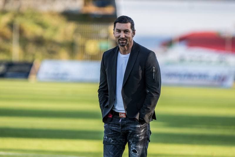 Football. Fortuna I Liga. Sandecja Nowy Sacz - Zaglebie Sosnowiec. 31.10.2021