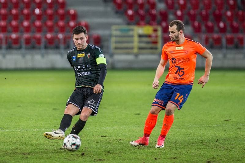 Football. Fortuna I Liga. GKS Tychy - Odra Opole. 06.12.2020