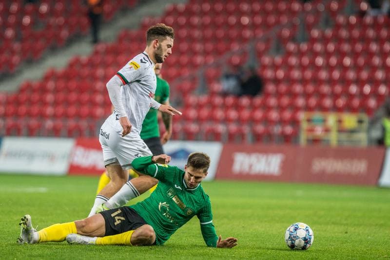 Football. Fortuna I Liga. GKS Tychy - GKS 1962 Jastrzebie. 06.11.2021