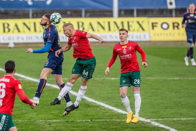 Football. Fortuna I Liga. Zaglebie Sosnowiec - Odra Opole. 13.03.2021